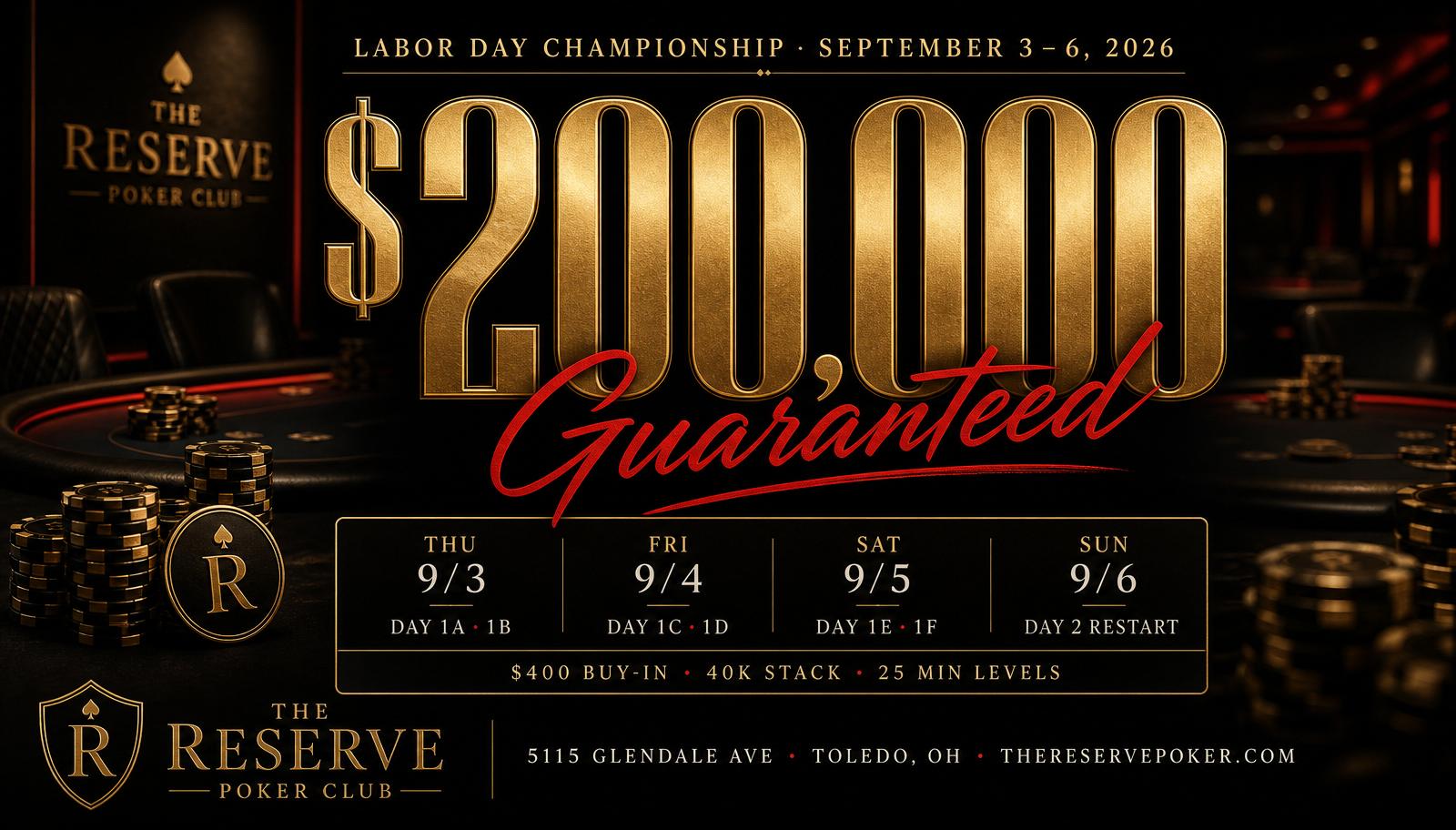 Labor Day $200K